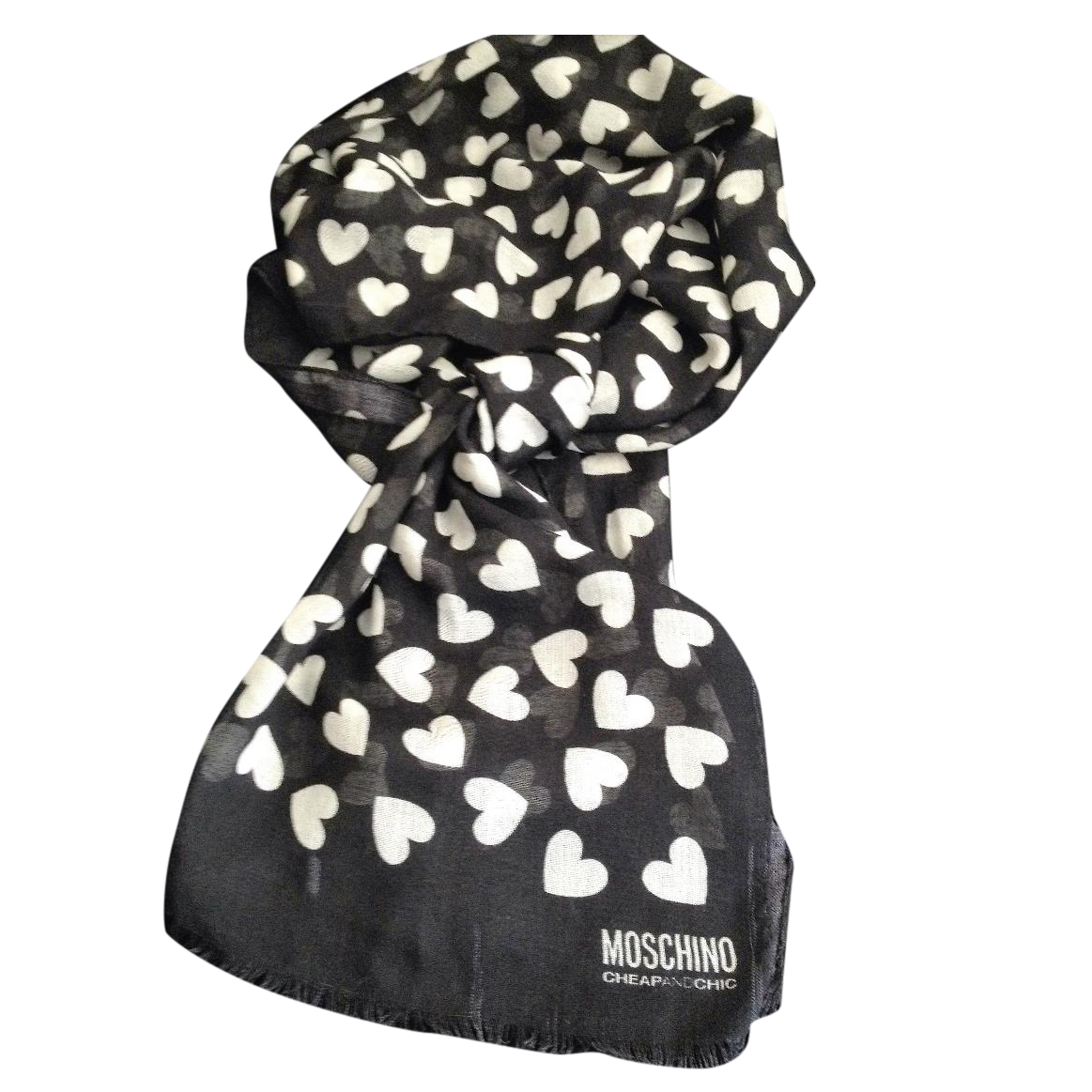 moschino scarf cheap and chic