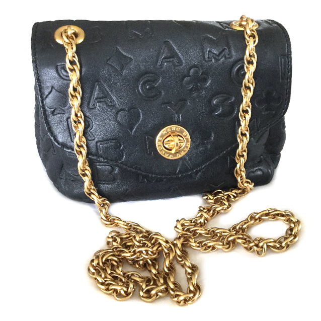 marc jacobs bag with gold chain