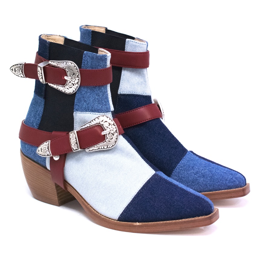 tommy hilfiger denim boots