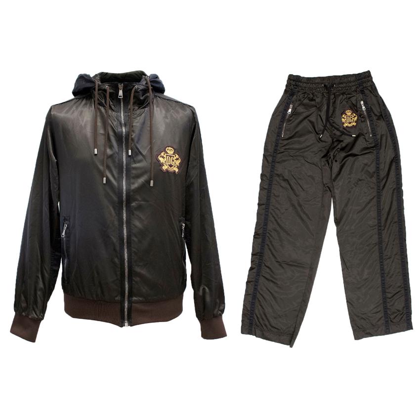 dolce gabbana tracksuit mens