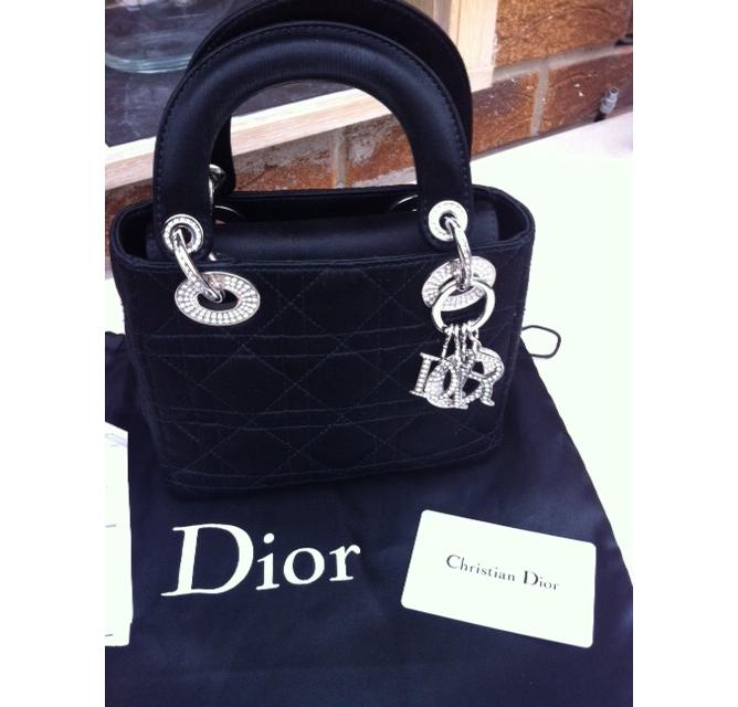 mini lady dior satin bag price