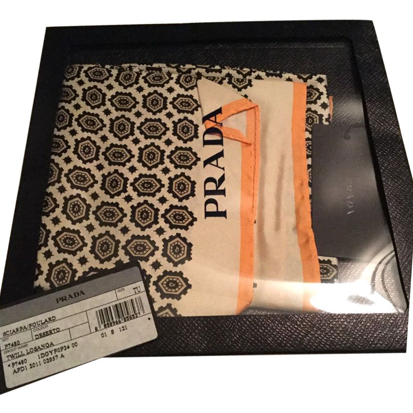 prada nylon scarf