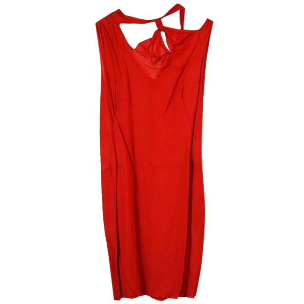 marni red dress