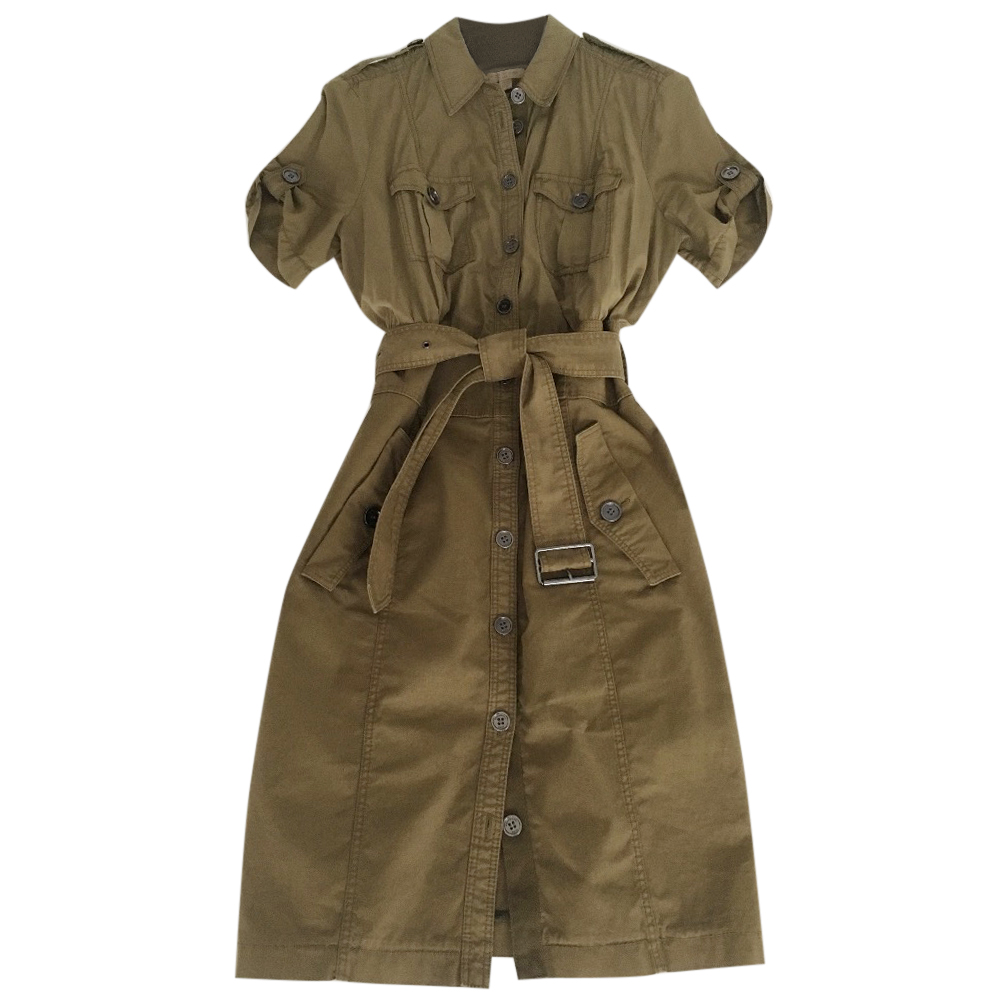 burberry khaki dress