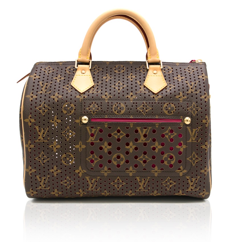 Louis Vuitton Perforated Speedy 30 | HEWI