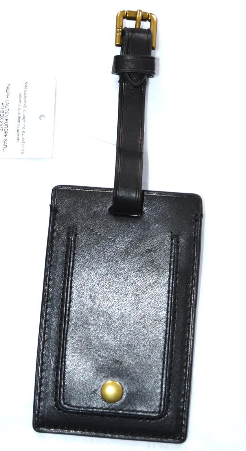 ralph lauren luggage tag