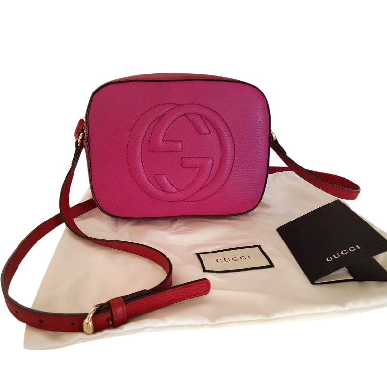 gucci soho disco bag fuchsia