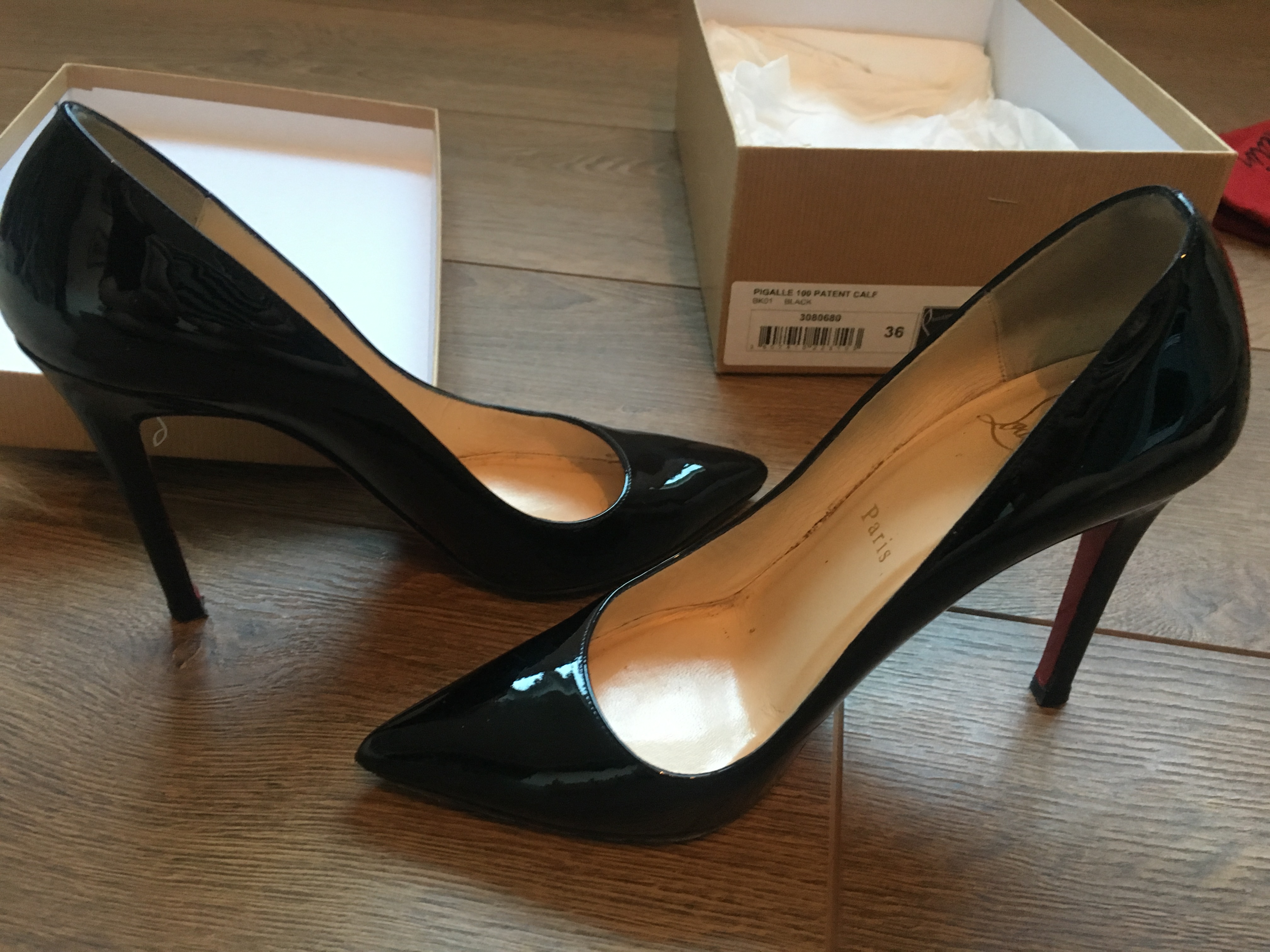 Christian Louboutin Pigalle 100 Patent 