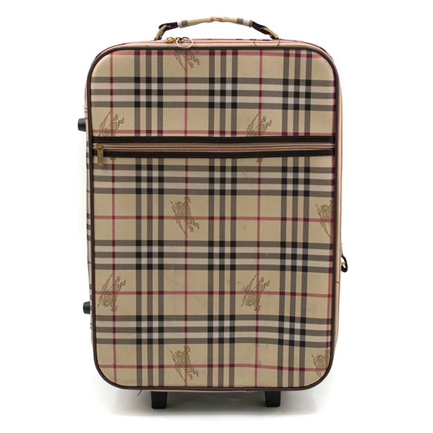 burberry suitcase