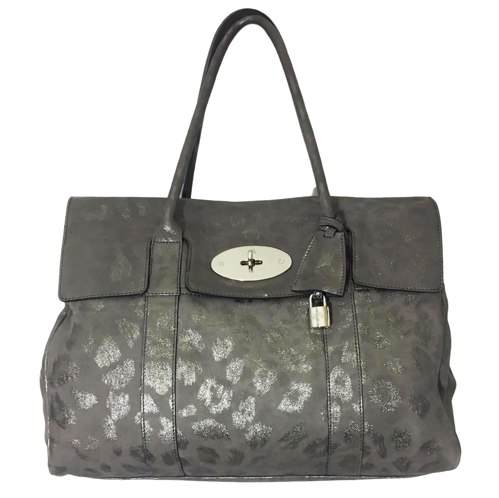 mulberry leopard print bag