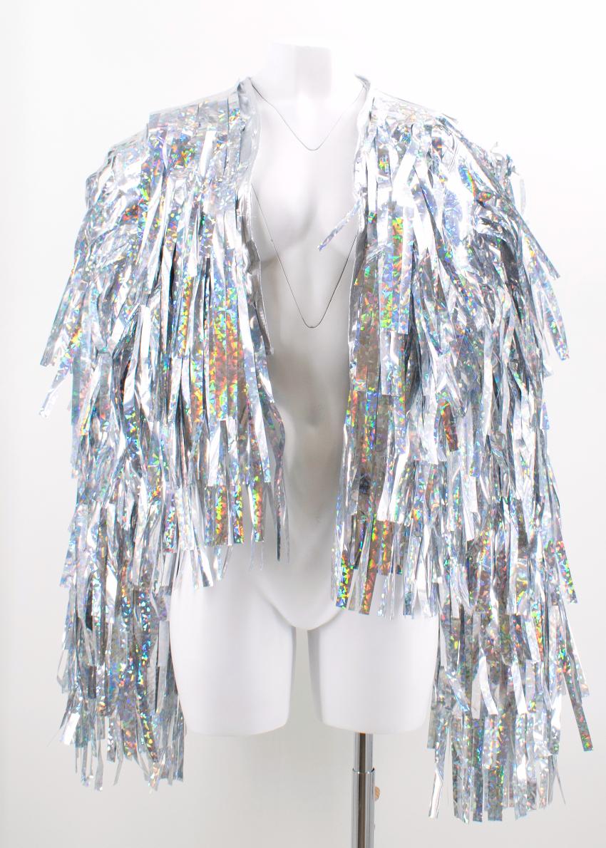 silver tassel jacket