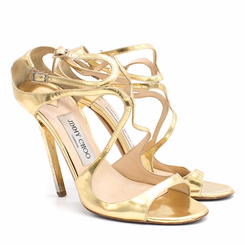 jimmy choo lance gold