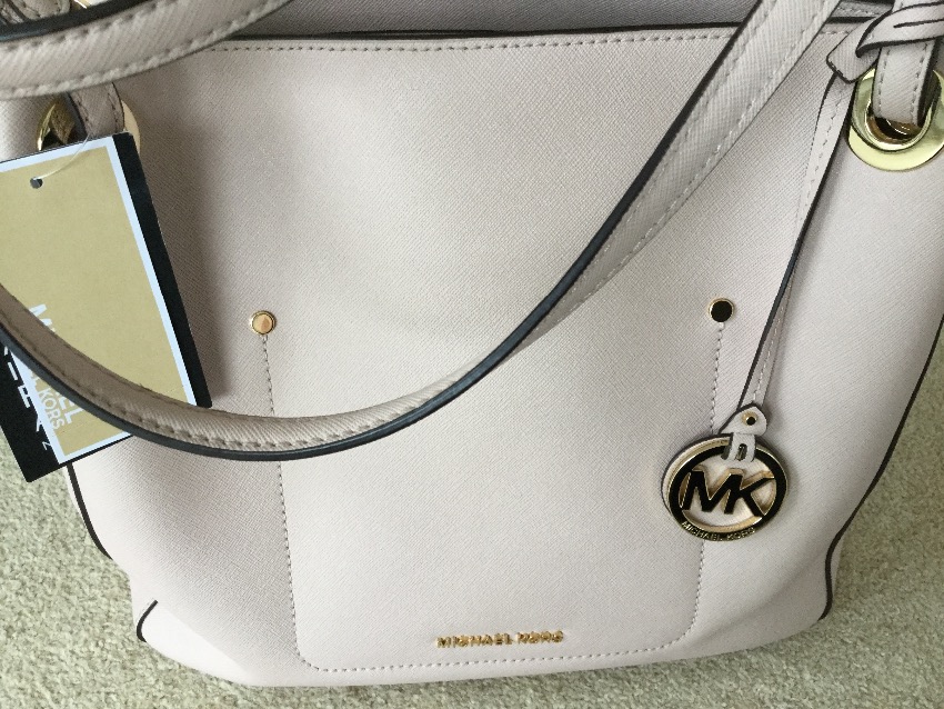 michael kors blush pink tote