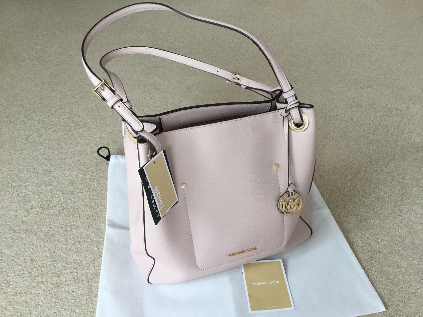 michael kors blush pink tote