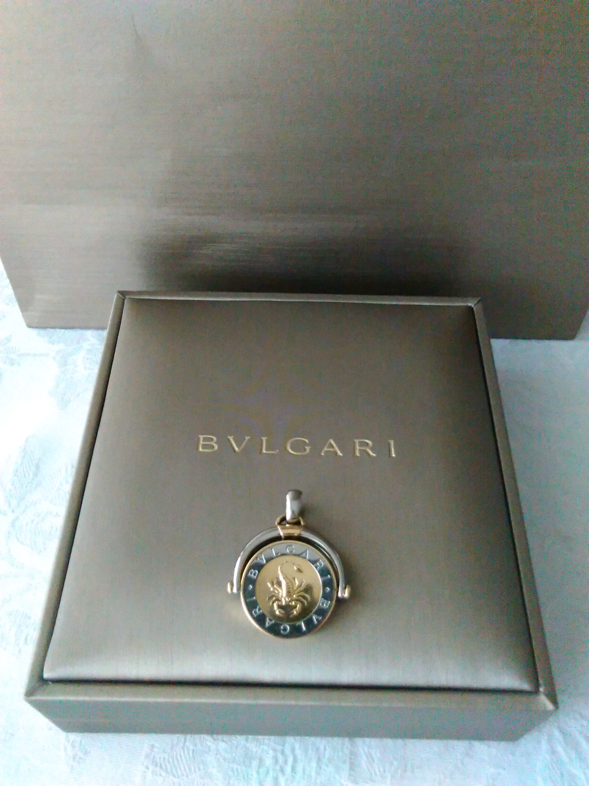 bvlgari zodiac pendant necklace