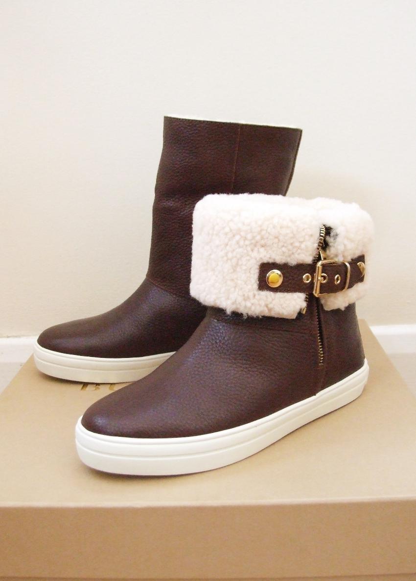 burberry fur lined boots