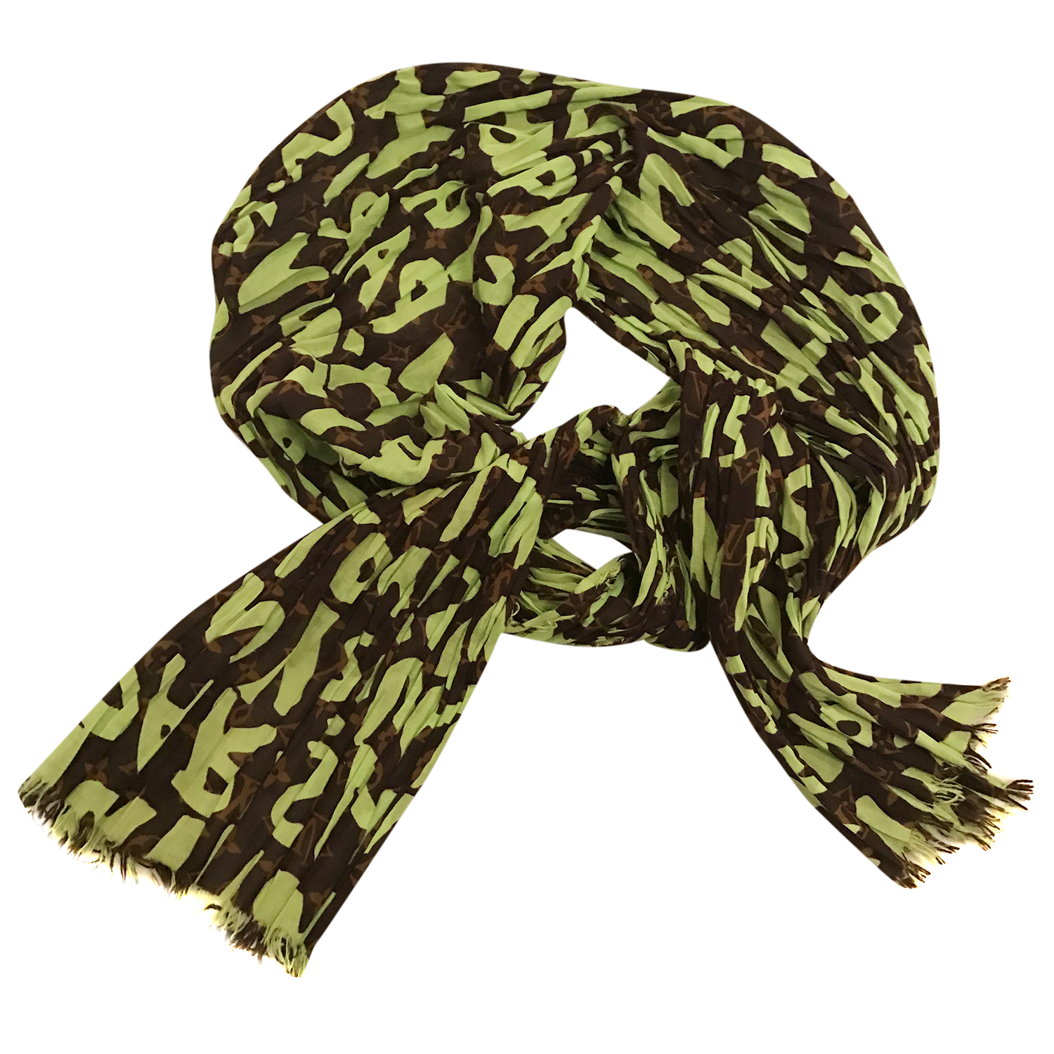 Louis Vuitton Graffiti Scarf Limited Edition | HEWI