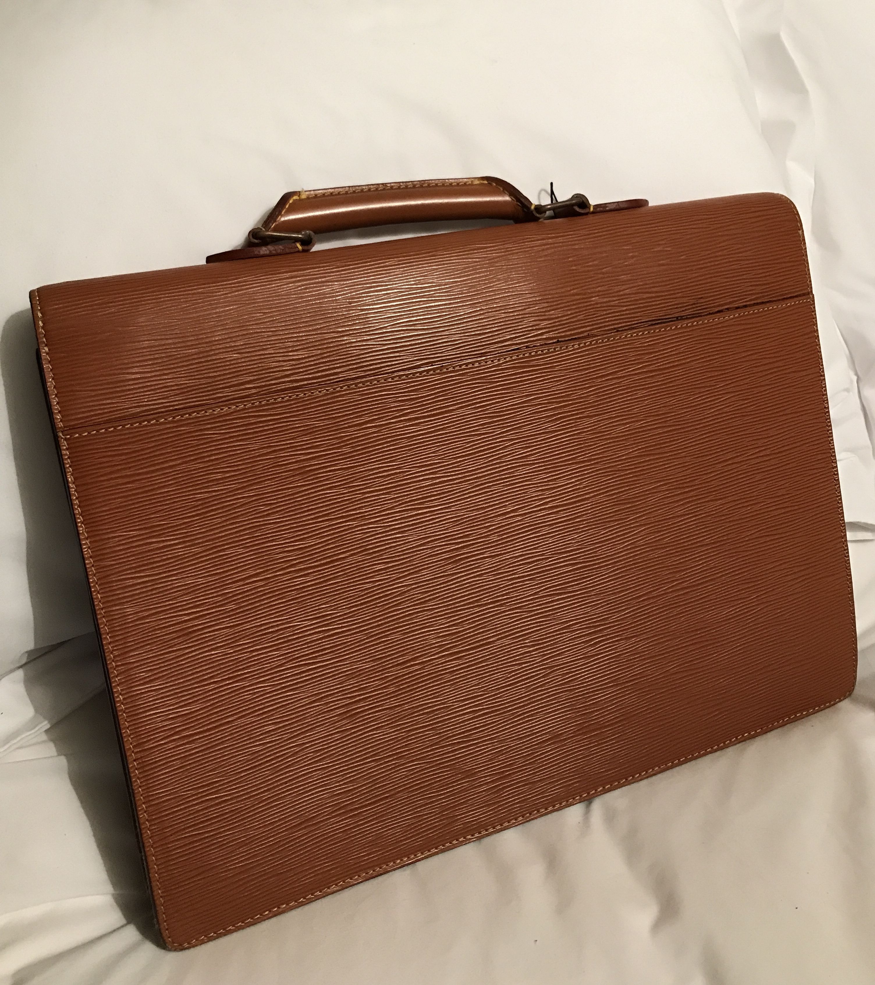 Louis Vuitton Monogram President Classeur Hard Briefcase Bag rt