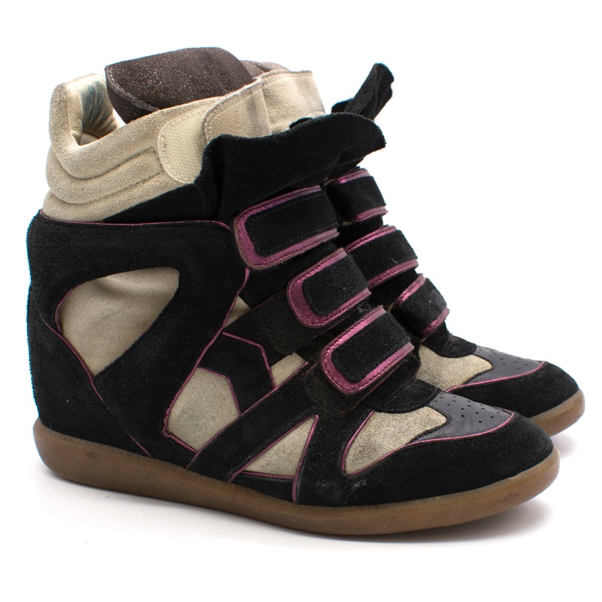 Isabel Marant Beckett Hightop Wedge Sneakers 1 | HEWI