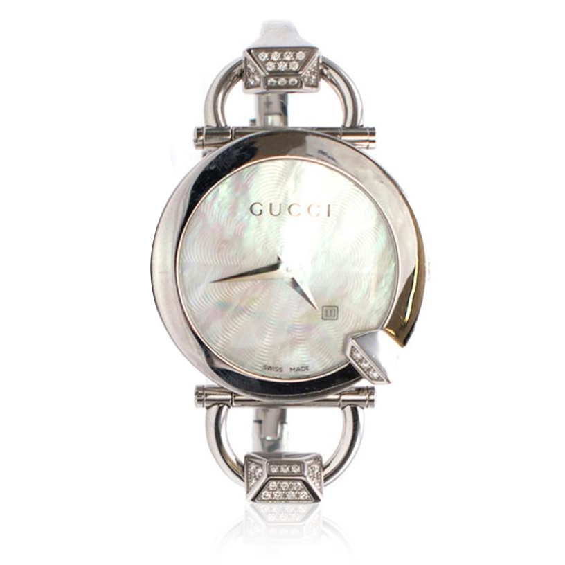 gucci horsebit bangle watch