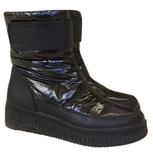 Calvin Klein Black Snow Boots | HEWI