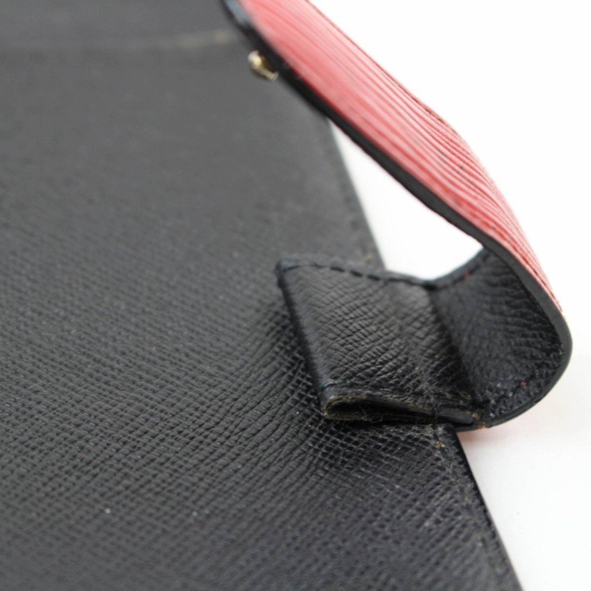 Medium Ring Agenda Cover Epi Leather - Personalisation