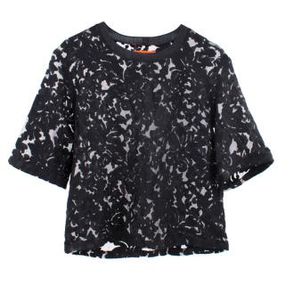 Clover Canyon Black Lace Top