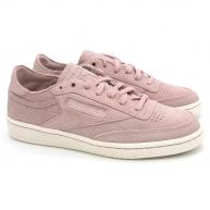 pink suede trainers