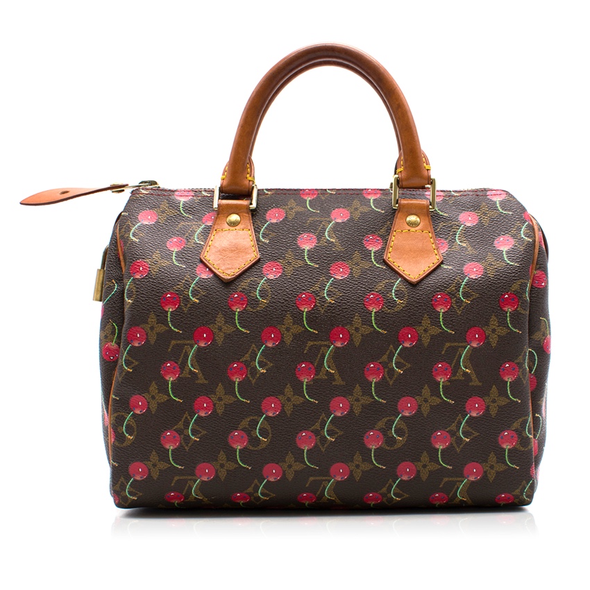 Louis Vuitton Monogram Cherry Cerises Speedy 25 Bag | HEWI