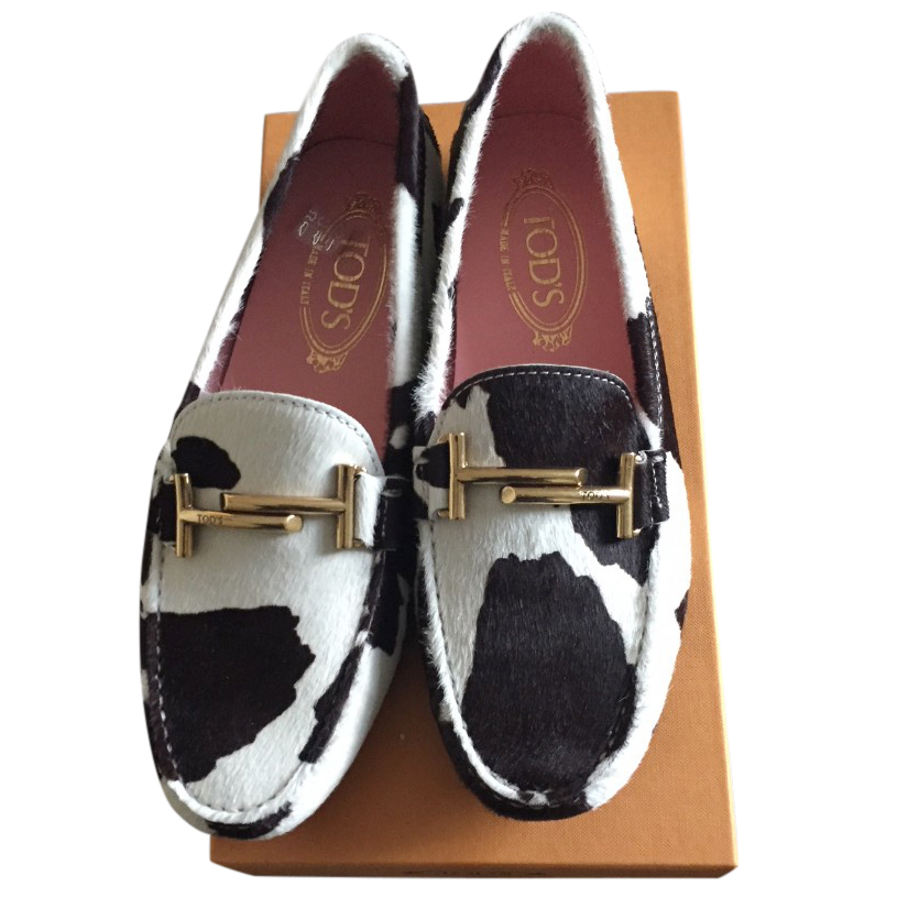 Tods Pony Skin Effect Loafers | HEWI