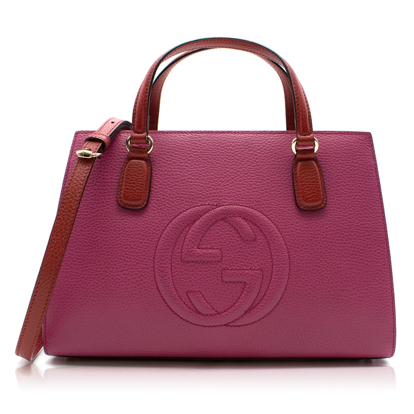 gucci soho top handle bag