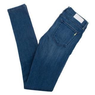 Tabitha Webb Denim Blue Distressed Skinny Jeans