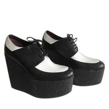 celine black and white shoes
