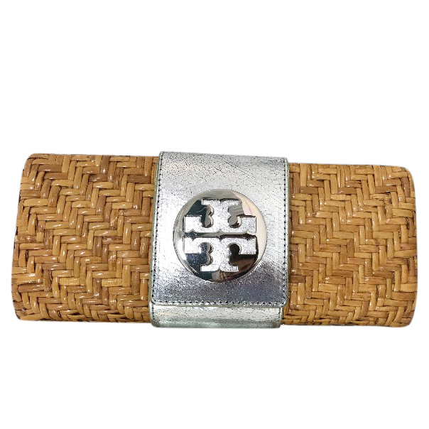 tory burch wicker clutch