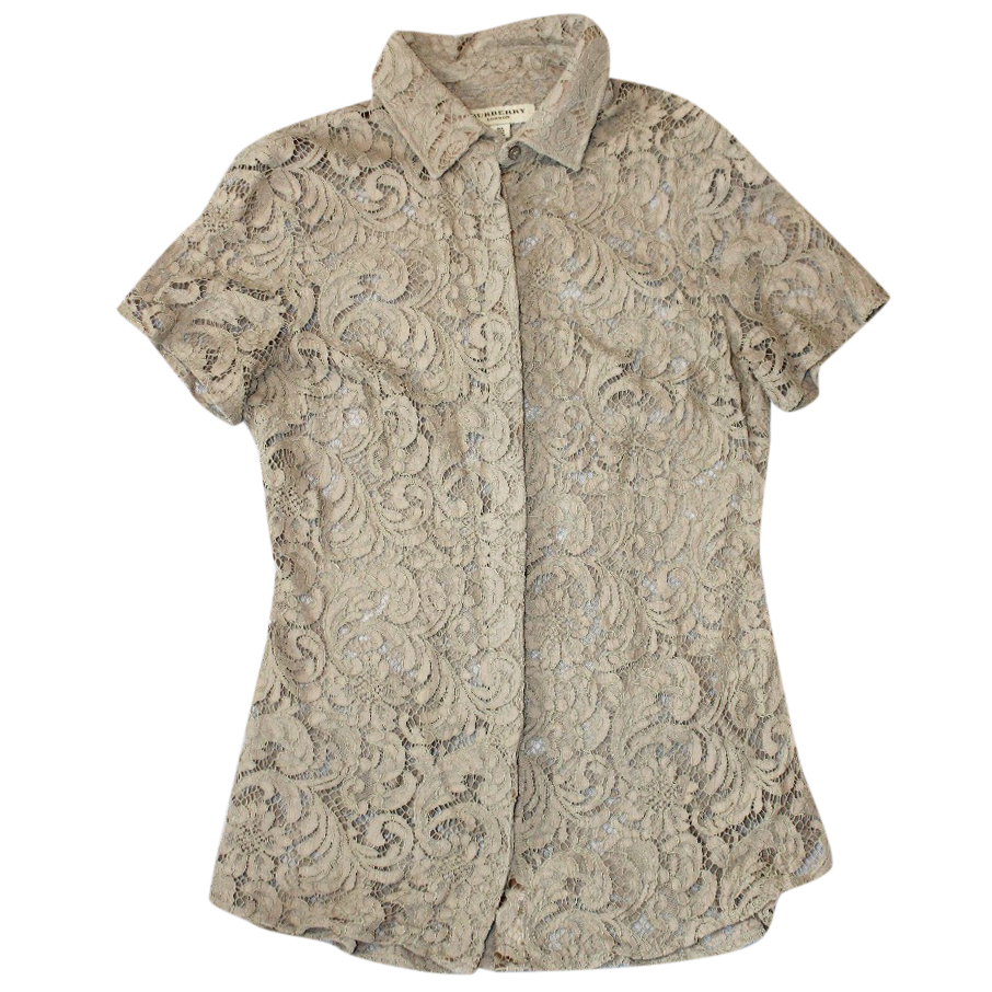 burberry lace shirt