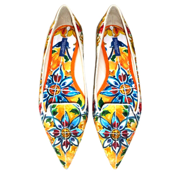dolce and gabbana majolica shoes