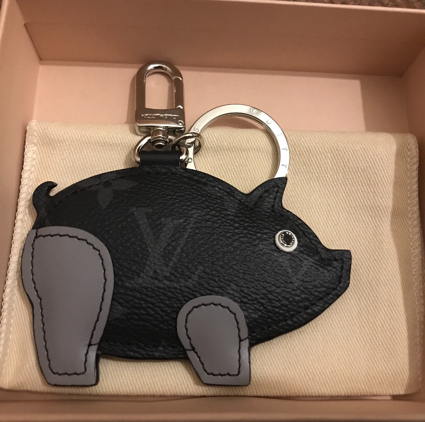 Louis Vuitton Limited Edition Pig Zodiac Bag Charm And Key Chain | HEWI London