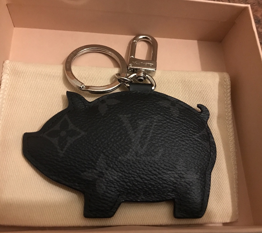 Louis Vuitton Limited Edition Pig Zodiac Bag Charm And Key Chain | HEWI London