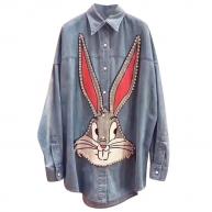 gucci bugs bunny leather jacket