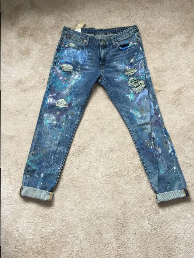 ralph lauren paint jeans