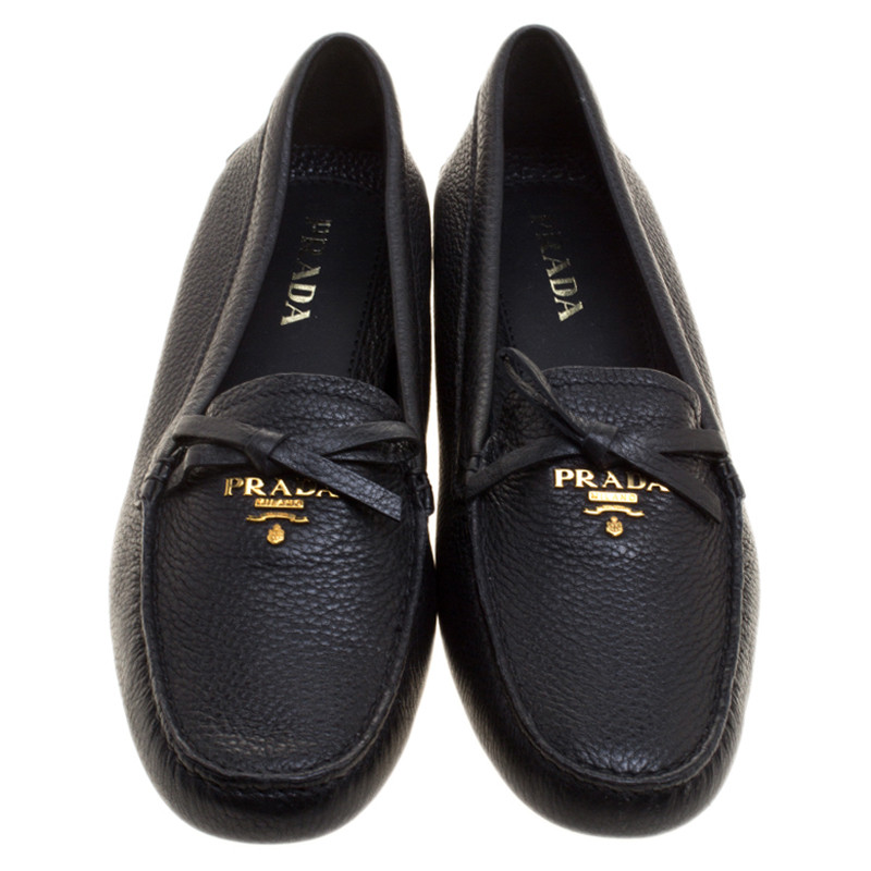 Prada Black Loafers 1 | HEWI