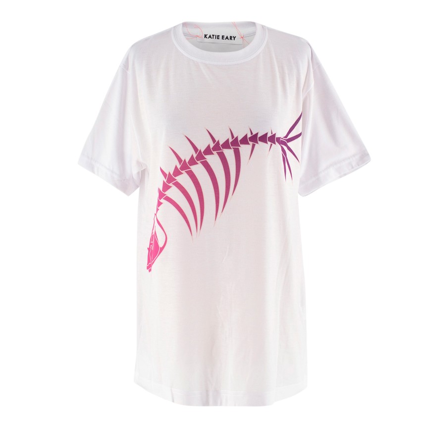 fish skeleton t shirt