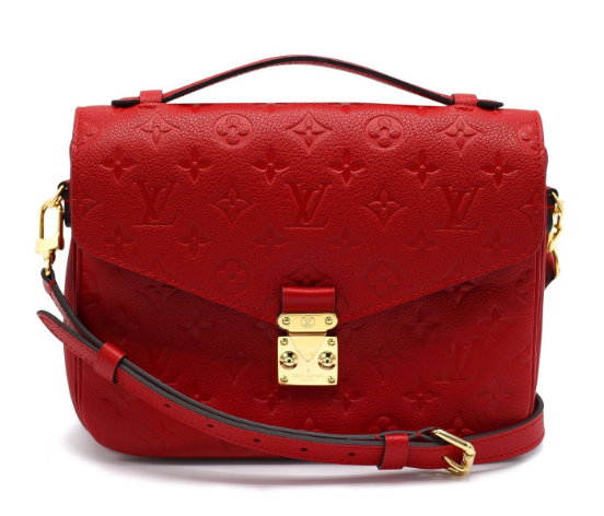 louis vuitton pochette metis monogram empreinte leather