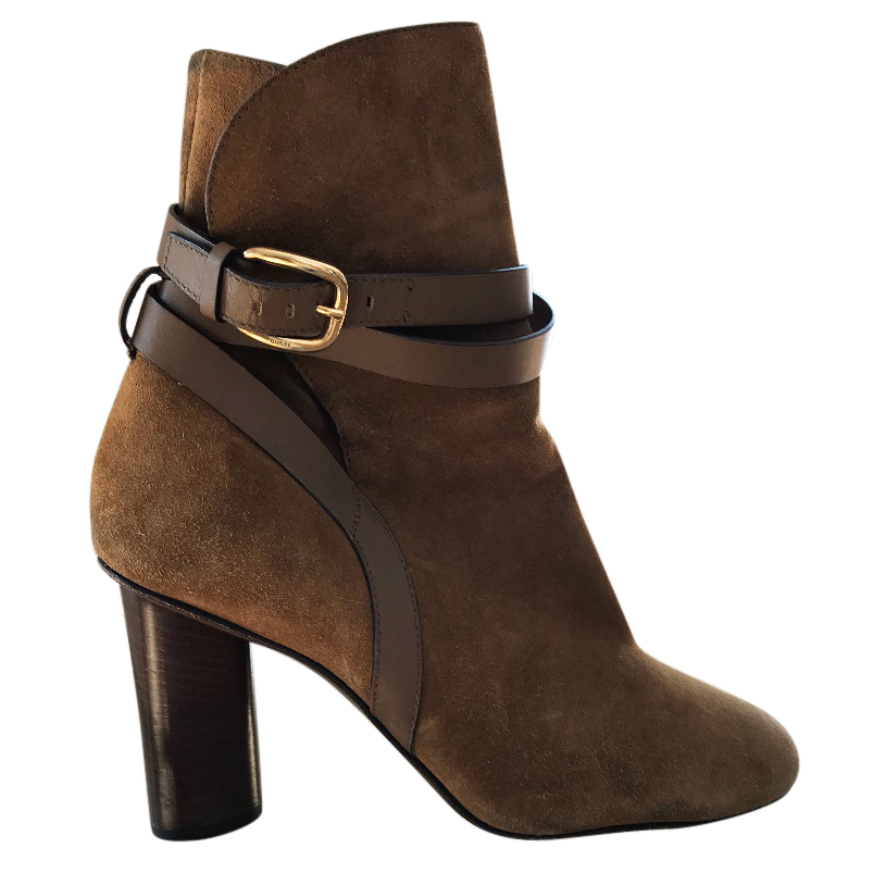 gucci suede ankle boots