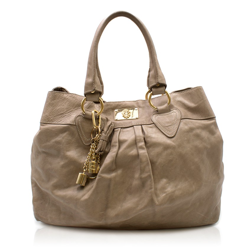 Just Cavalli Brown Leather Shoulder Bag | HEWI