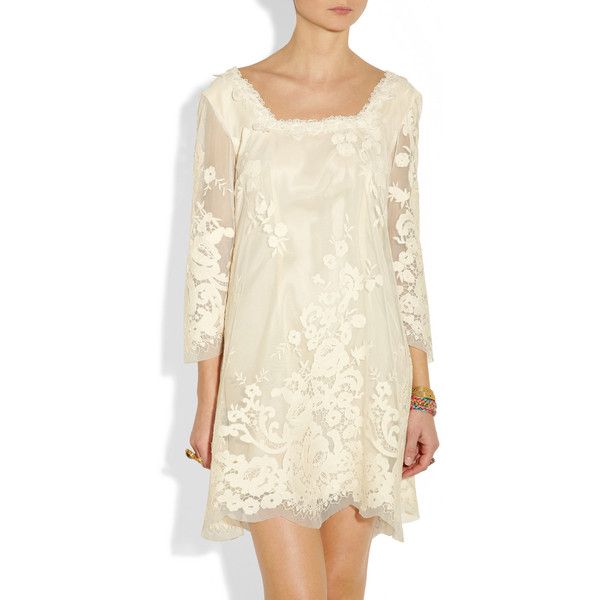 anna sui lace dress