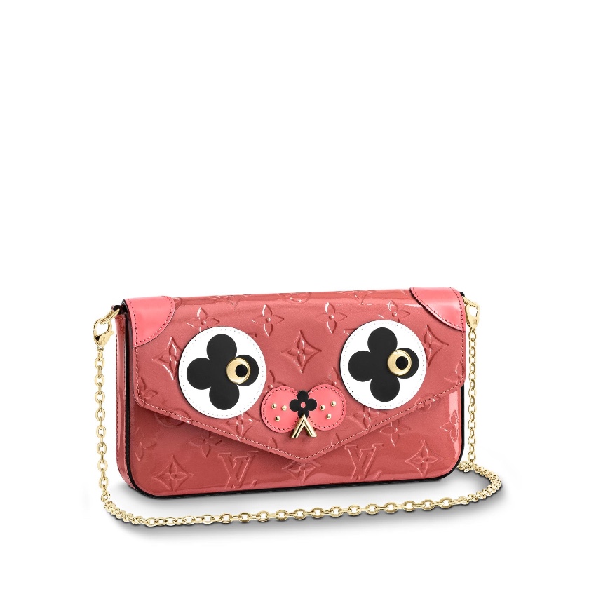 louis vuitton dog face purse