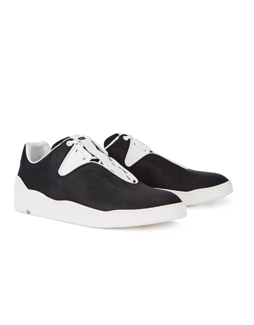 dior black and white trainers