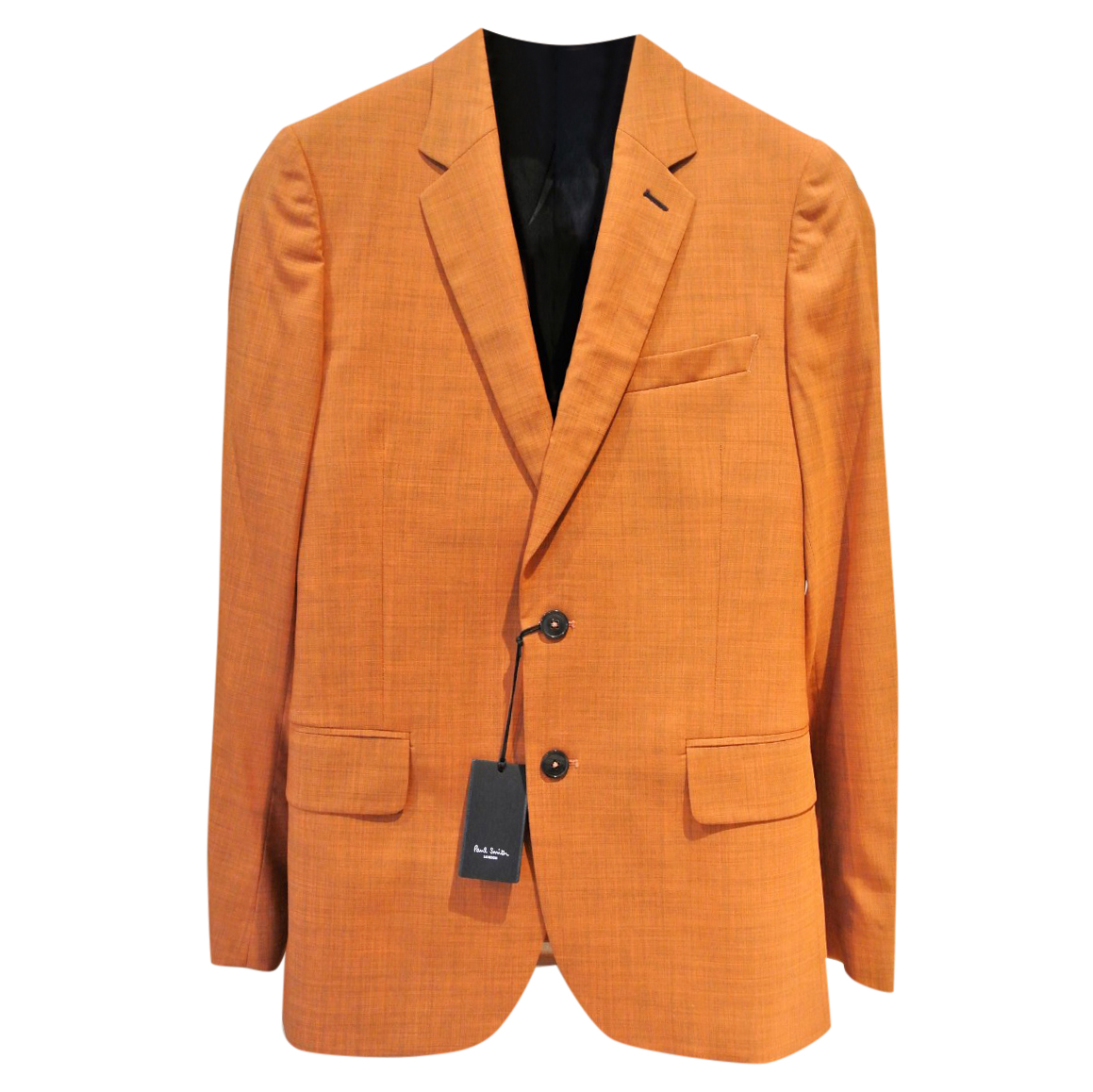 Paul Smith London Soho Slimfit Orange Crosshatch Blazer | HEWI