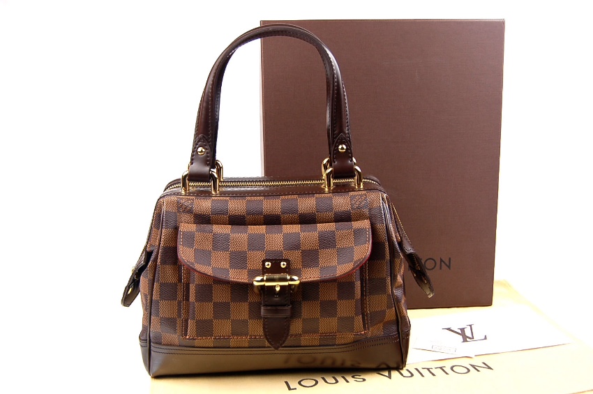 Louis Vuitton Damier Ebene Canvas Knightsbridge Bag Hewi